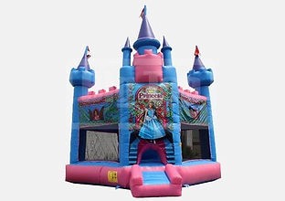 Bounce Castle - Deluxe Princess Castle Inflatable