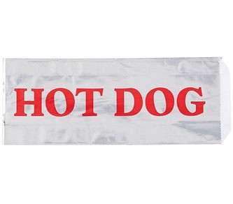 Buy Foil Hot Dog Bag - Qty 50