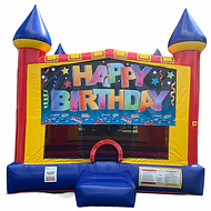 Happy Birthday Inflatable Bounce House