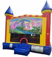 Mystical Unicorns Bounce House