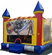 Ahoy Mate! Pirates Inflatable Bounce House